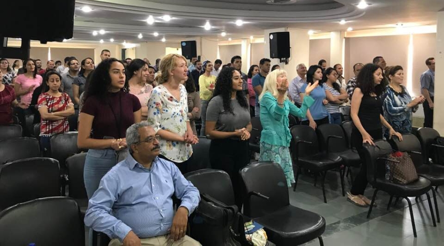 Egypt worship service