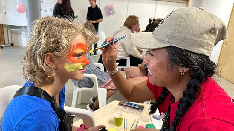 Face paint Ministry to kids