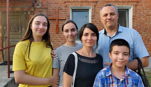 Ukrainian Pastoral Family