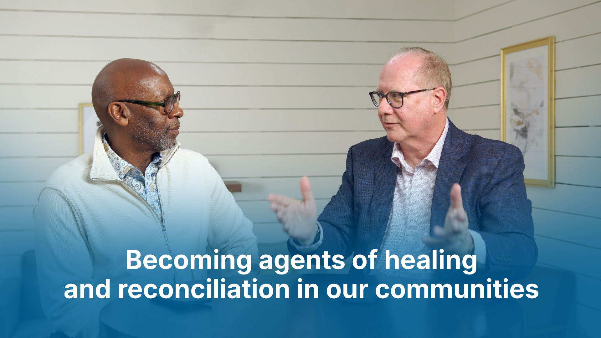Becoming agents of healing and reconciliation in our communities