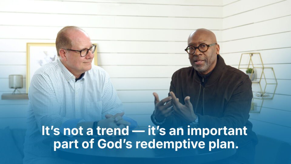 It's not a trend - it's an important part of God's redemptive plan.