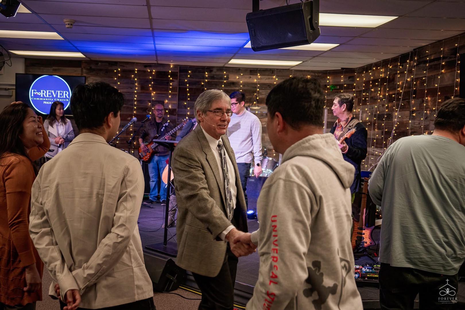 Larry Adams, one of Converge PacWest’s church strengthening directors, helped church plant Forever Community Church set up a board, establish a church government, and create a leadership-training system. Image courtesy of Karla Adams.