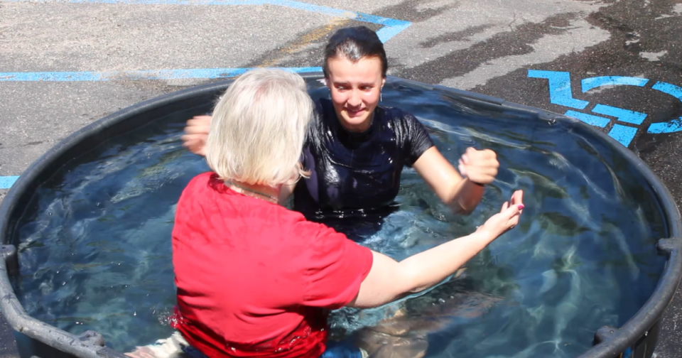 The Road Church baptism