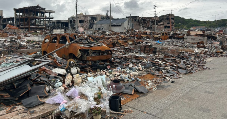 Wajima earthquake damage